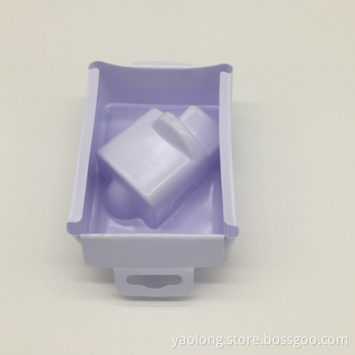 vacuum formed packaging white plastic blister tray